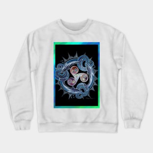 Dolphin Mandala Crewneck Sweatshirt